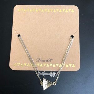 Francesca’s Arrow & Triangle Pendant Bracelets